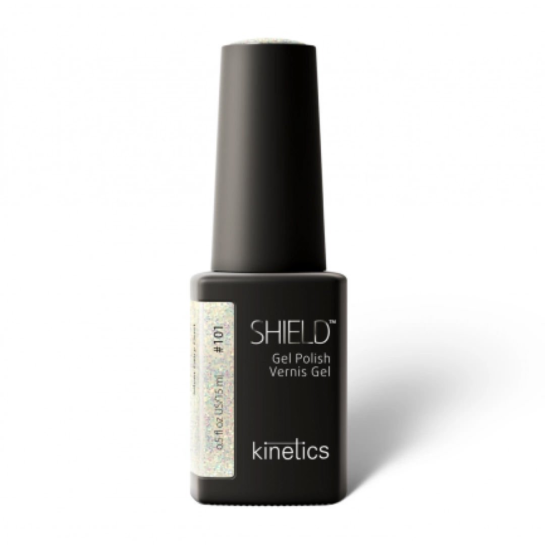 Kinetics SHIELD Gel Polish Kalıcı Oje Silver Fairy Dust #101, 15 ml
