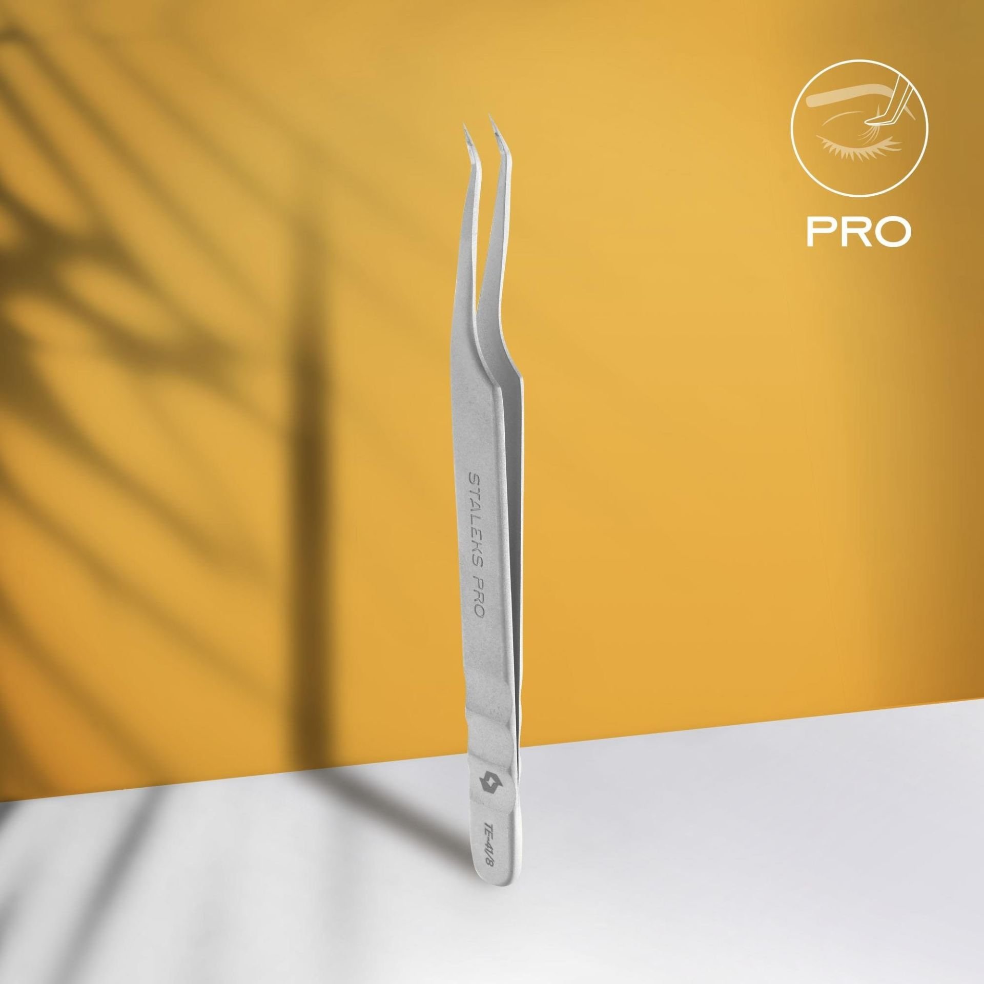 EXPERT 41 TYPE 8 Profesyonel Kirpik Cımbızı (mini L)