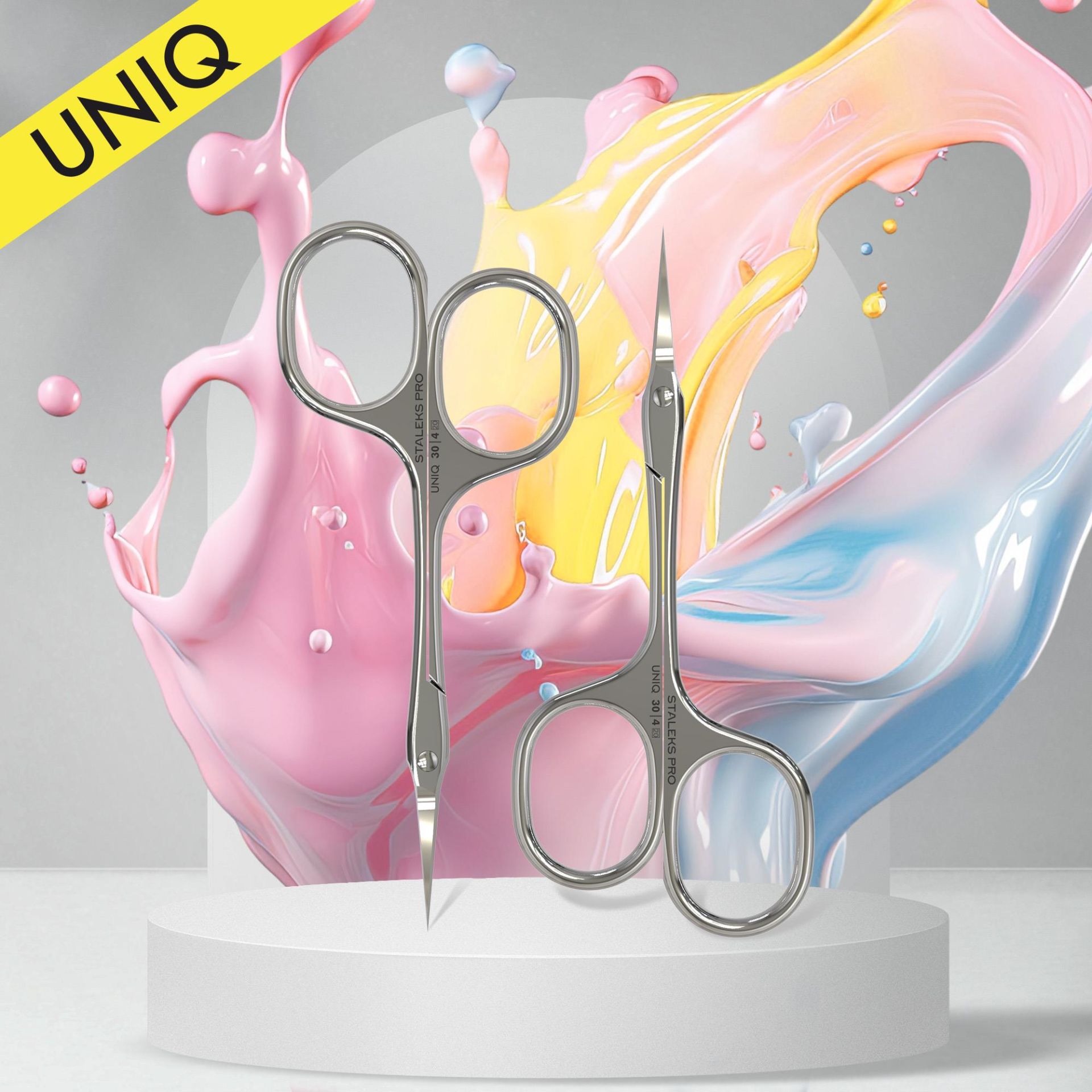 ''''''Asymmetric'''' UNIQ 30 TYPE 4 Profesyonel Tırnak Eti Makası''