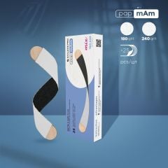EXPERT Ahşap Baz Üzerinde Değiştirilebilir PapmAm Mix Çift Taraflı Törpüler, 180/240 Grit (25 Adet)