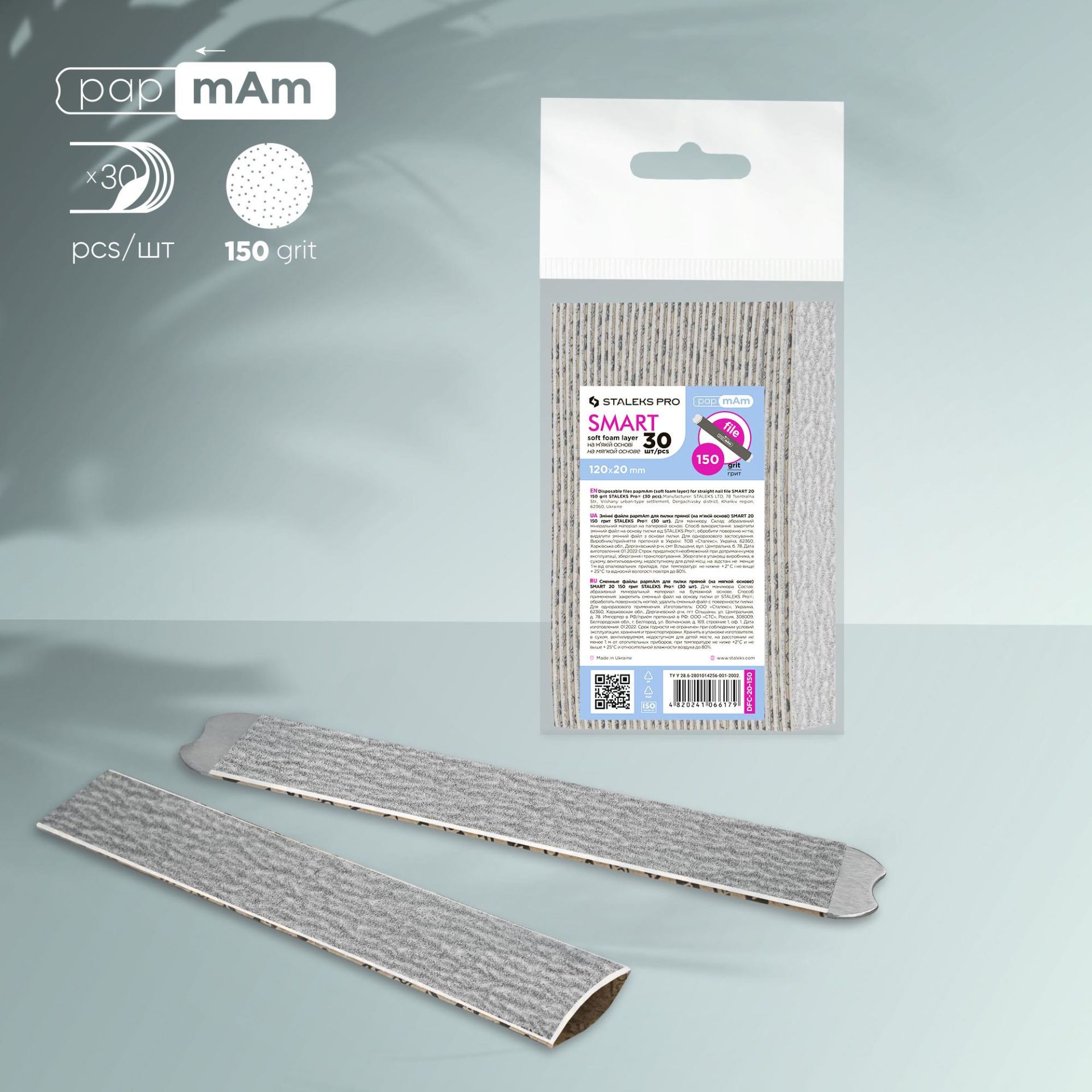 SMART 20 PapmAm Yedek Törpüler, 150 Grit (30 Adet)