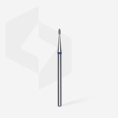 Elmas Yuvarlanmış Tomurcuk Freze, Mavi, Çap 1,2 mm, Çalışma Kısmı 3 mm
