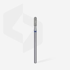 Elmas Yuvarlanmış Silindir Freze, Mavi, Çap 2,3 mm, Çalışma Kısmı 8 mm