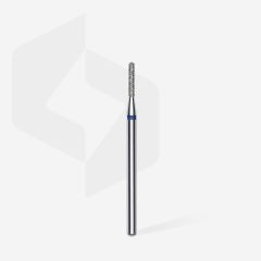 Elmas Yuvarlanmış Silindir Freze, Mavi, Çap 1,4 mm, Çalışma Kısmı 8 mm