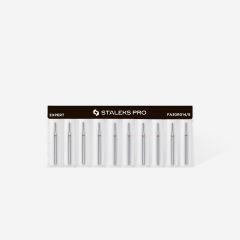 Elmas Yuvarlanmış Silindir Freze, Kırmızı, Çap 1,4 mm, Çalışma Kısmı 8 mm