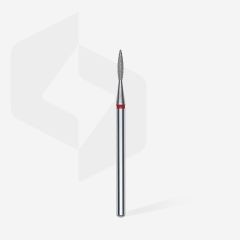 Elmas Sivri Alev Freze, Kırmızı, Çap 1,6 mm, Çalışma Kısmı 8 mm