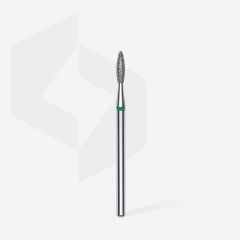 Elmas Alev Freze, Yeşil, Çap 2,1 mm, Çalışma Kısmı 8 mm