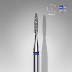 Elmas Alev Freze, Mavi, Çap 1,4 mm, Çalışma Kısmı 8 mm