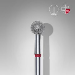 Elmas Küre Freze, Kırmızı, Çap 5 mm