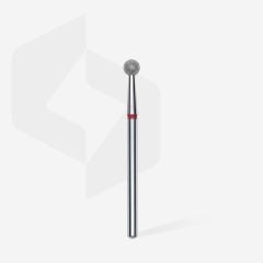 Elmas Küre Freze, Kırmızı, Çap 4 mm