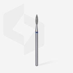 Elmas Sivri Alev Freze, Mavi, Çap 2,1 mm, Çalışma Kısmı 8 mm