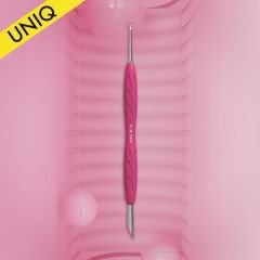 ''''''Gummy'''' UNIQ 11 TYPE 2 Silikon Saplı Tırnak Eti İtici (Yamuk İtici + Halka)''