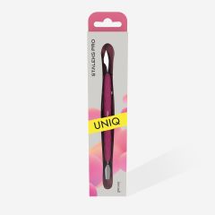 ''''''Gummy'''' UNIQ 10 TYPE 3 Silikon Saplı Tırnak Eti İtici (Dar Yuvarlak İtici + Üçgen Üç)''