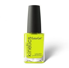 Kinetics SolarGel Nail Polish Yellow Shock #198