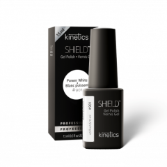 Kinetics SHIELD Gel Polish Power White #901