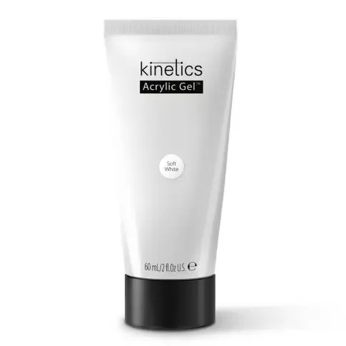 Kinetics Acrylic Gel Soft White in tube 60ml