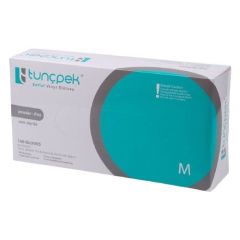 Tunçpek Vinly Eldiven Medium ( M ) Şeffaf 100'LÜ x 20 Kutu