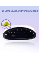 SunUV Lamba Tırnak LED 48W Kurutucu UV Tırnak SUN4 Jel Manikür