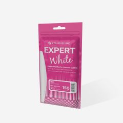EXPERT 42 Yarım Ay Törpü İçin Yedek Beyaz Törpüler, 150 Grit (50 Adet)